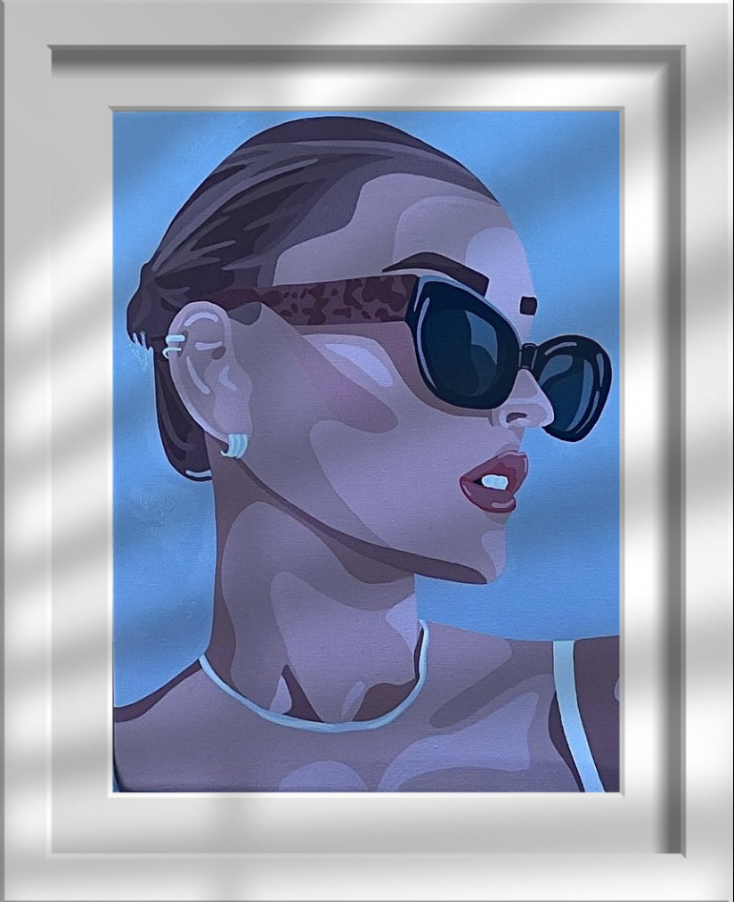 Framed art (Classy women)